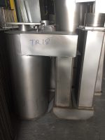 1200 mm ÇİFT KAT EŞANJÖR  304 İLKE - Görsel 2