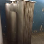 1500 mm TEK KAT BOMBELİ EŞANJÖR 304 İLKE